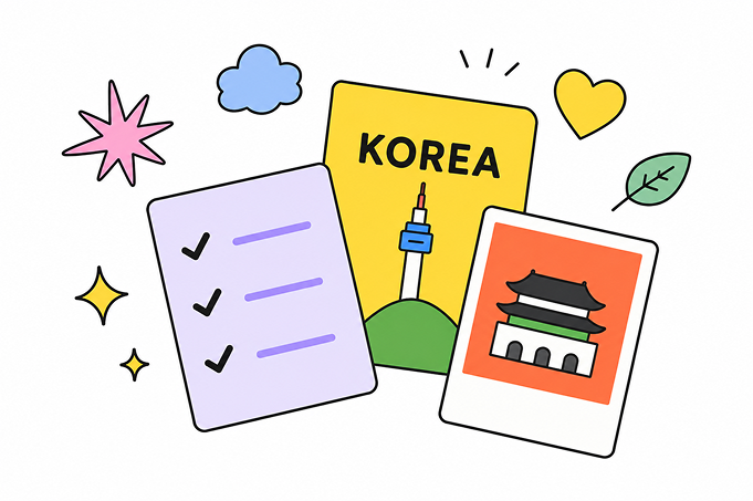 Korea starter guide illustration